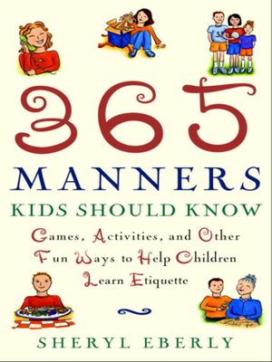 cover image of 365 Manners Kids Should Know
